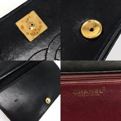 Chanel Matelasse Single Chain Shoulder Bag Lambskin Flap Coco Mark Push Lock No.6 CHANEL