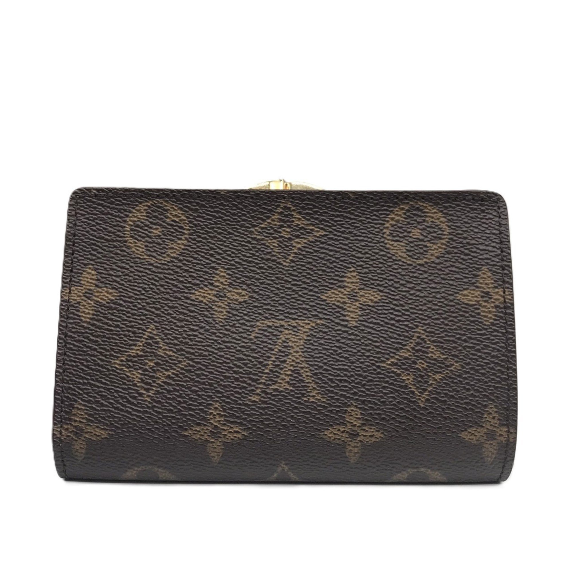 Louis Vuitton Porte Monnaie Biennois Monogram Wallet M61663 Brown LOUIS VUITTON