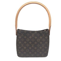 Louis Vuitton Looping MM Monogram Shoulder Bag Handbag Brown M51146 LOUIS VUITTON A Rank