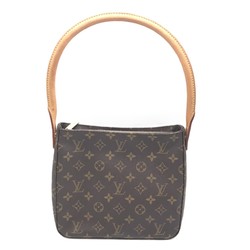 Louis Vuitton Looping MM Monogram Shoulder Bag Handbag Brown M51146 LOUIS VUITTON A Rank