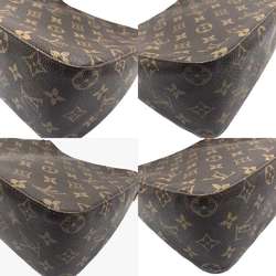 Louis Vuitton Looping MM Monogram Shoulder Bag Handbag Brown M51146 LOUIS VUITTON A Rank