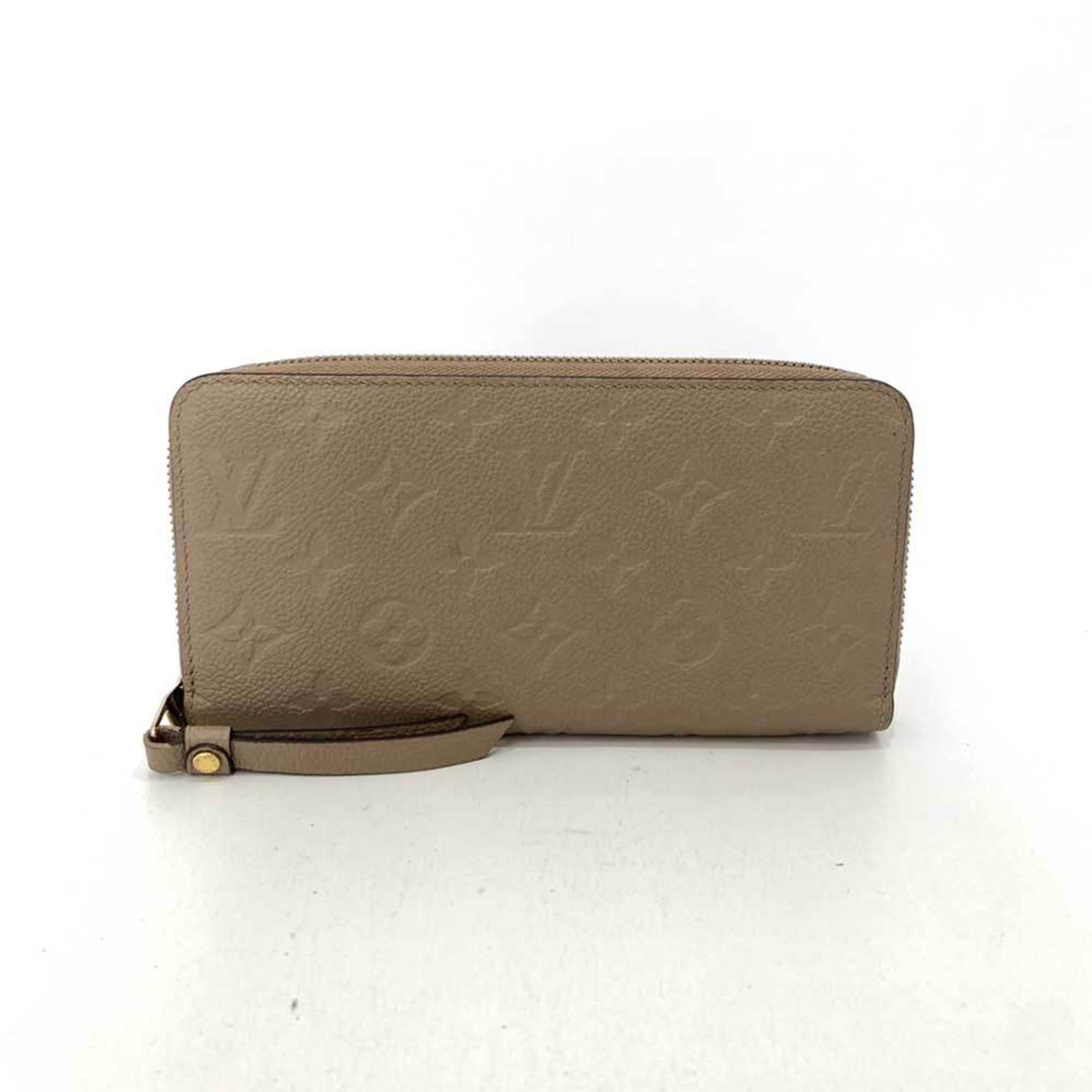 Louis Vuitton Zippy Wallet Tourterelle Beige Long Monogram Empreinte M69034 LOUISVUITTON