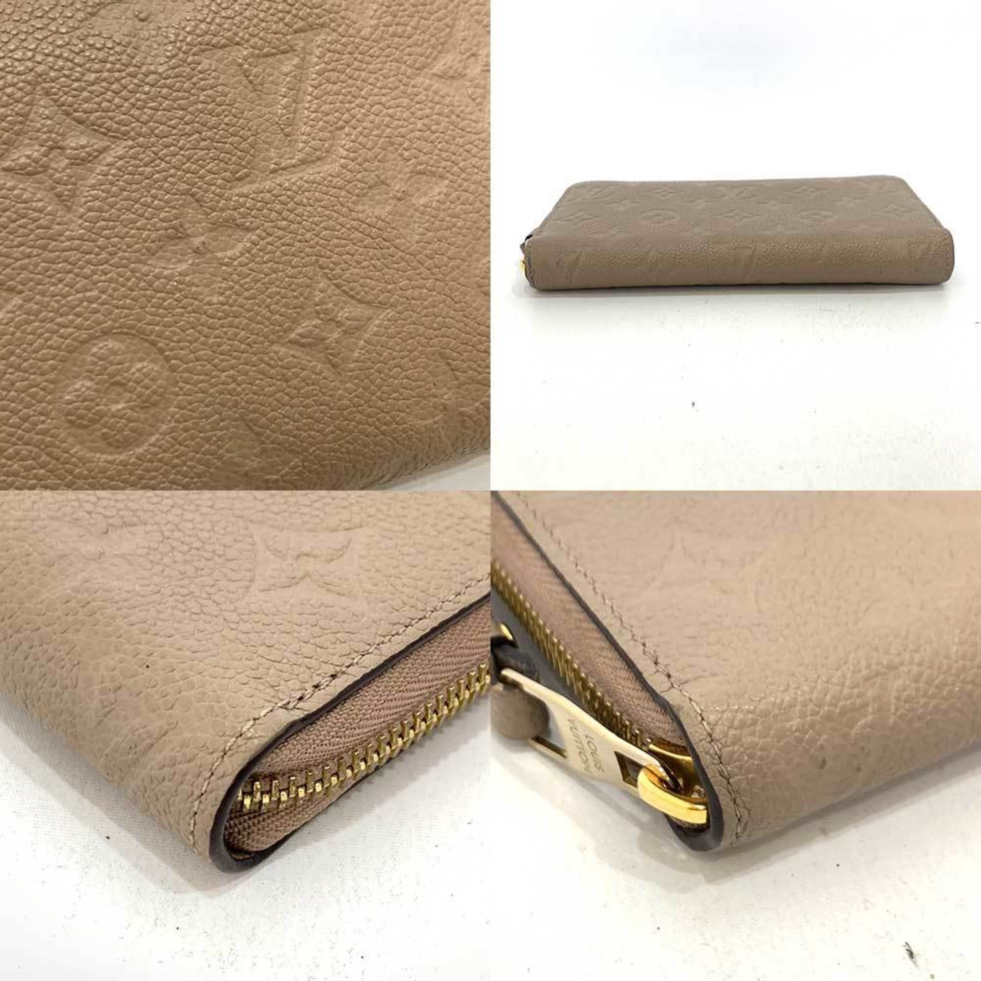 Louis Vuitton Zippy Wallet Tourterelle Beige Long Monogram Empreinte M69034 LOUISVUITTON