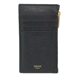 Celine Compact Card Holder Essential Fragment Case Black 10J893BEL.38NO CELINE