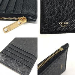 Celine Compact Card Holder Essential Fragment Case Black 10J893BEL.38NO CELINE