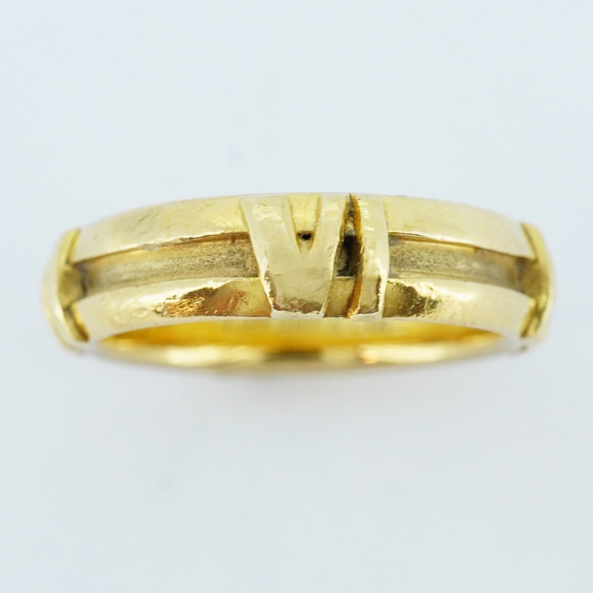 Tiffany Atlas Ring, 18K Yellow Gold, Size 8.5, Women's