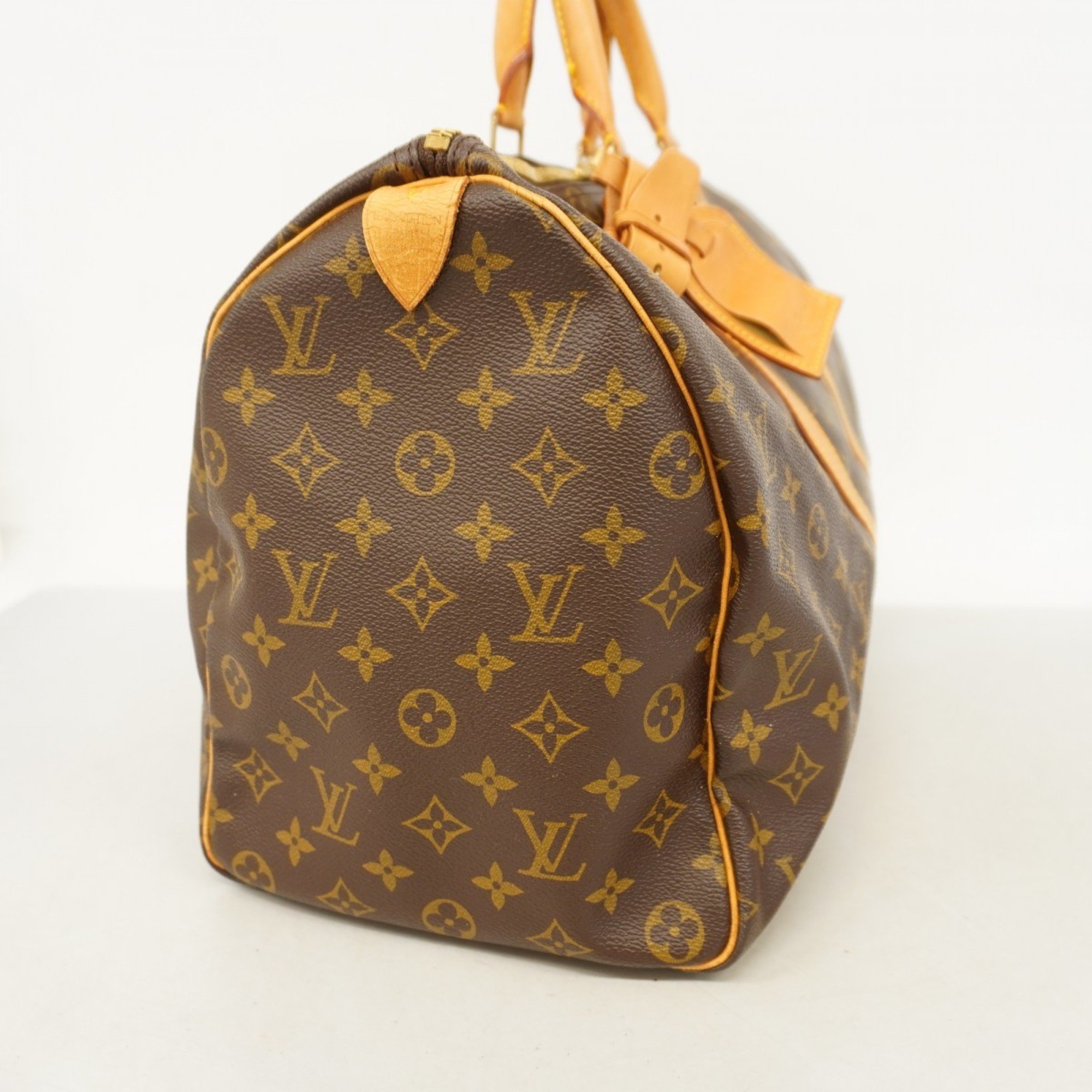 Louis Vuitton Boston Bag Monogram Keepall 45 M41428 Brown Men's Women's