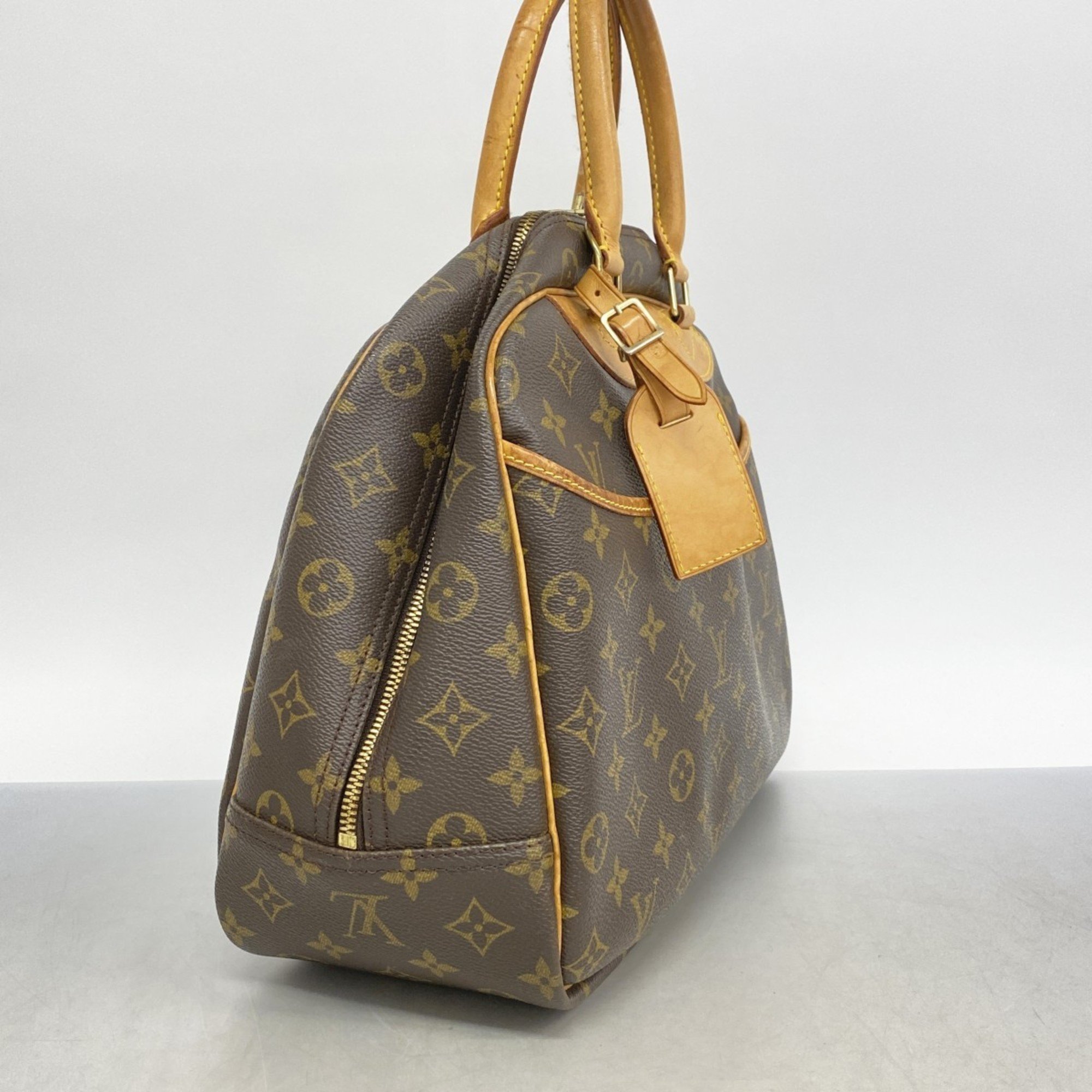 Louis Vuitton Handbag Monogram Deauville M47270 Brown Ladies