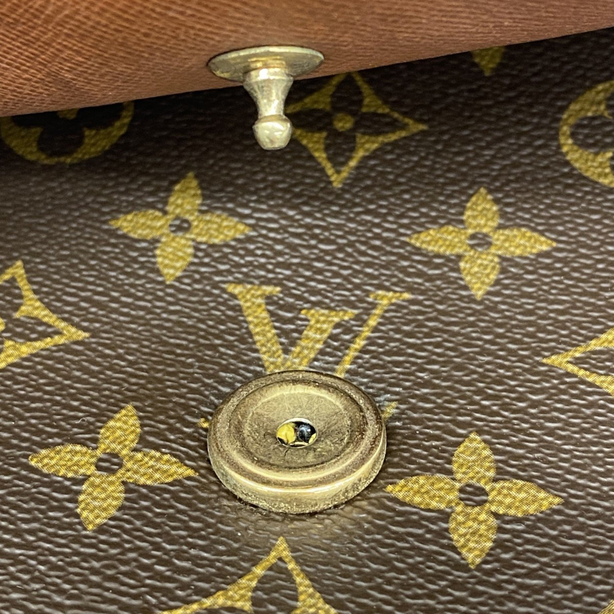 Louis Vuitton Shoulder Bag Monogram Saint-Clair GM M51242 Brown Women's