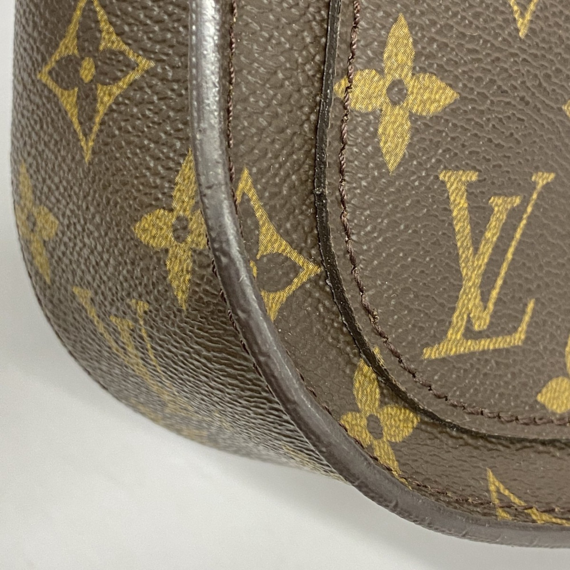 Louis Vuitton Shoulder Bag Monogram Saint-Clair GM M51242 Brown Women's