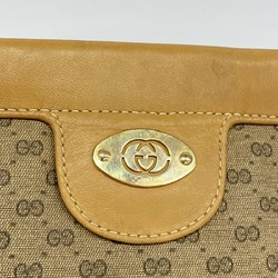 Gucci shoulder bag Micro GG 007 87 5553 brown women's