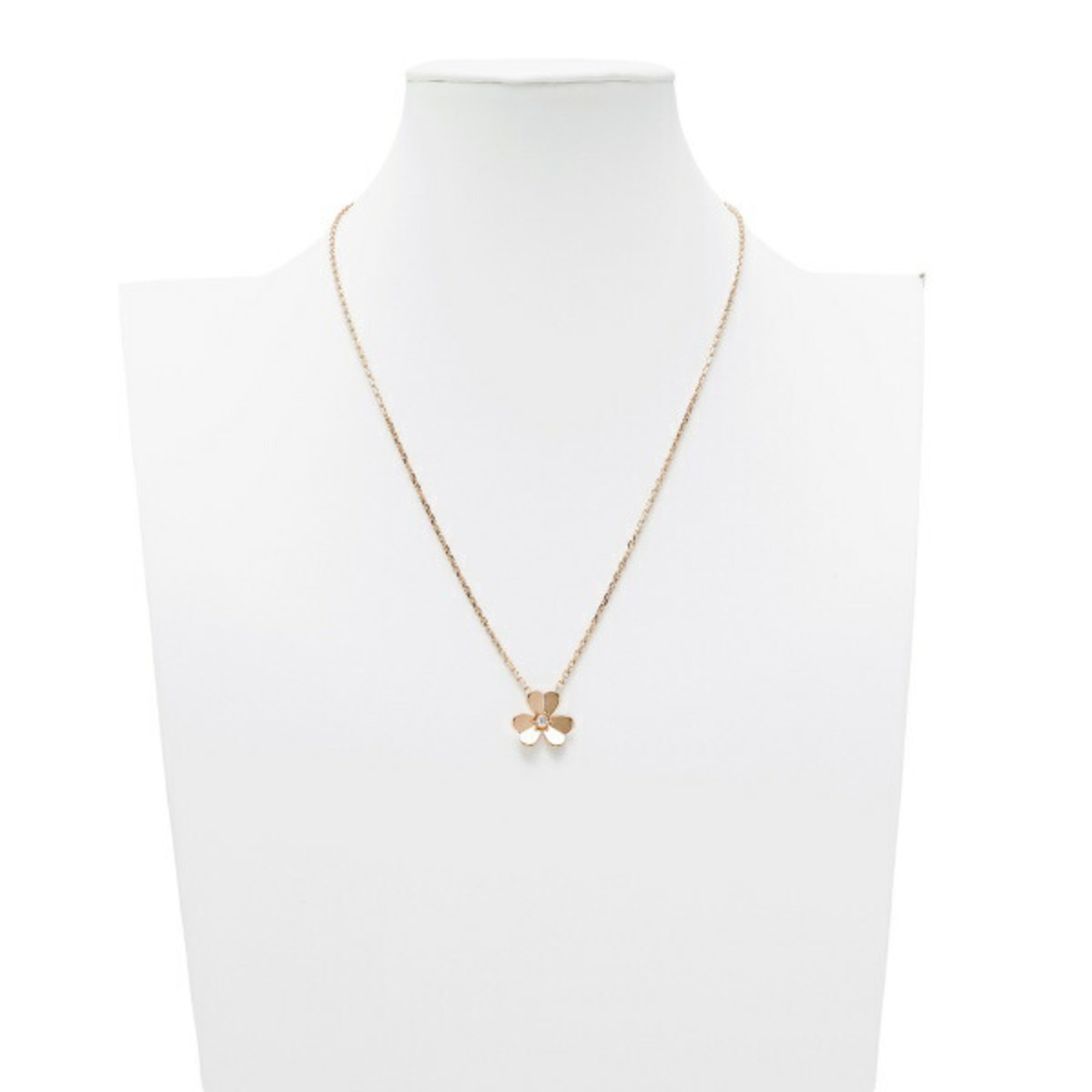 Van Cleef & Arpels Frivole Small 18K Rose Gold Necklace