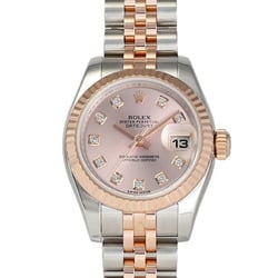 Rolex ROLEX Datejust 26 179171G Pink Dial Wristwatch for Women