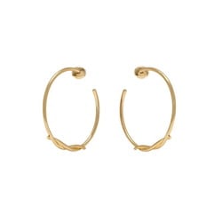 Cartier Entrelacé K18YG Yellow Gold Earrings