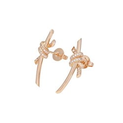 Tiffany Knot 18k Rose Gold Earrings