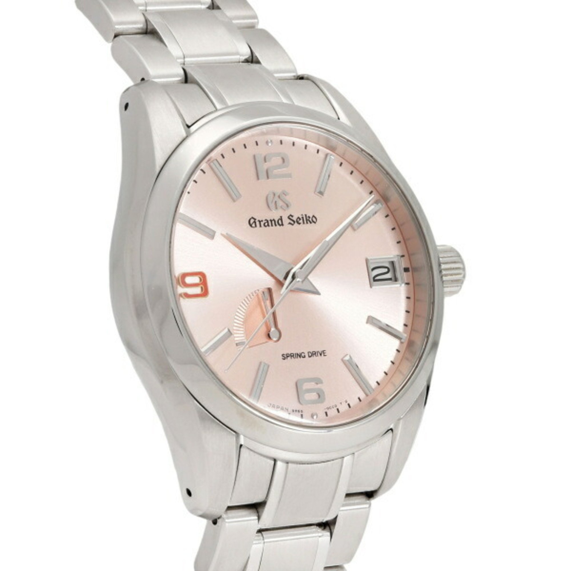 Grand Seiko Motoyasu Produced AJHH 500 Limited Edition SBGA371 Pink Dial Men's Watch