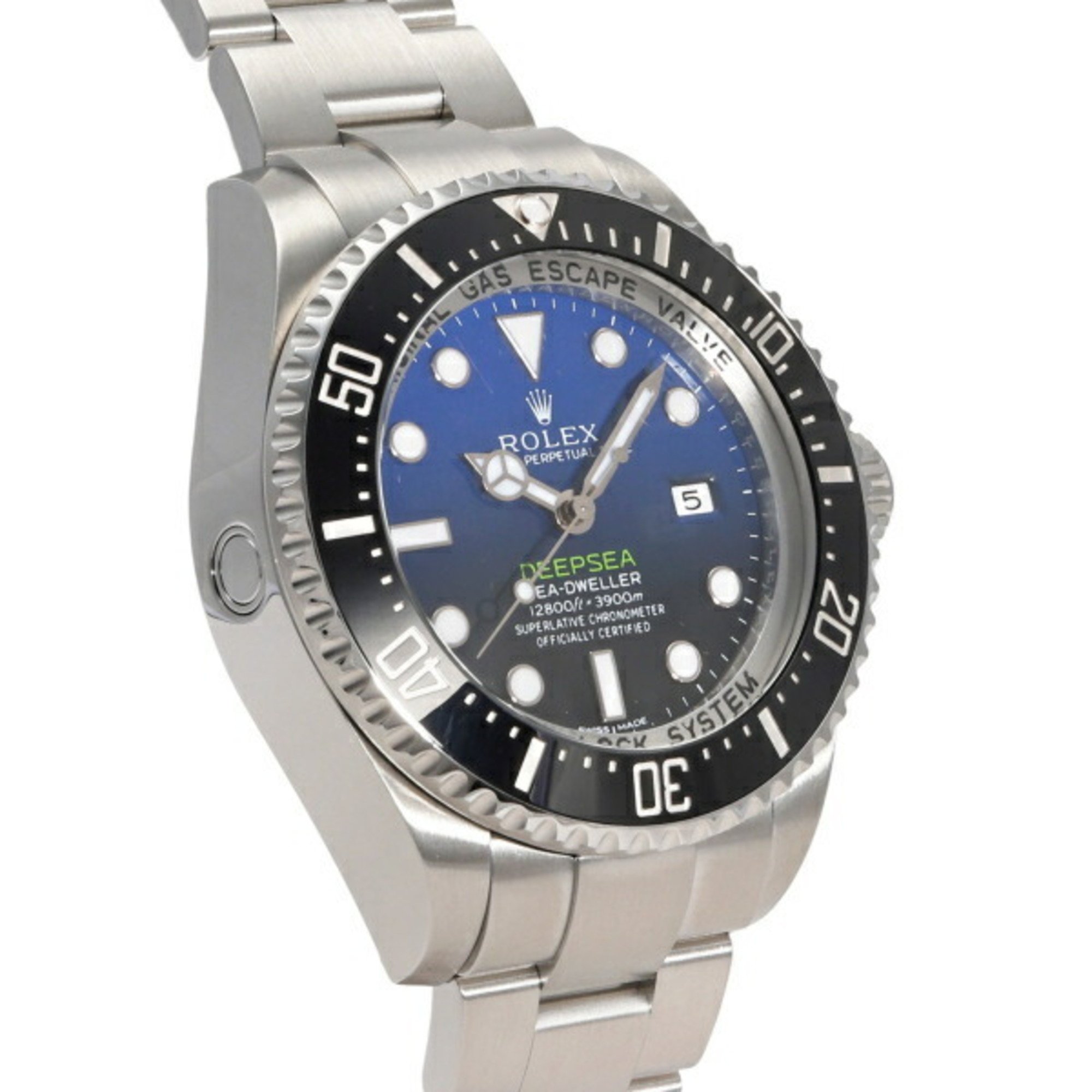 Rolex ROLEX Sea-Dweller Deep Sea 116660 D Blue Dot Dial Wristwatch Men's