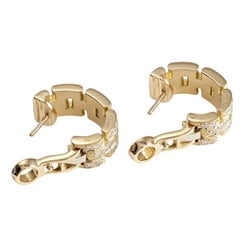 Cartier Maillon Panthere K18YG Yellow Gold Earrings