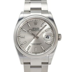 Rolex ROLEX Datejust 36 126200 Silver Bar Dial Wristwatch Men's