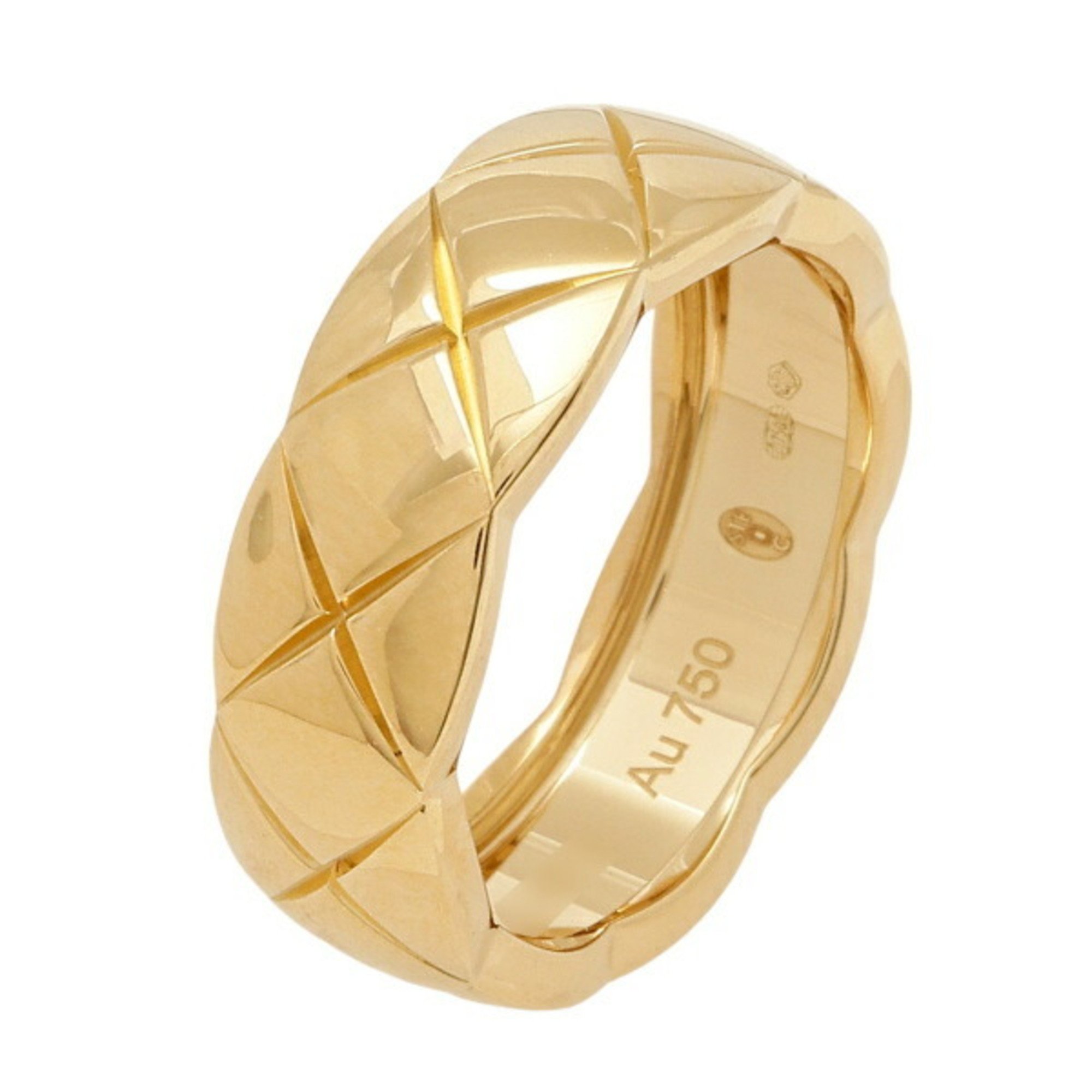 Chanel Coco Crush Medium K18YG Yellow Gold Ring