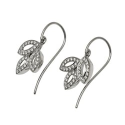 Harry Winston Lily Cluster Wire Earrings PT950