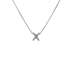 Chaumet Lien Jeu Deux K18WG White Gold Necklace