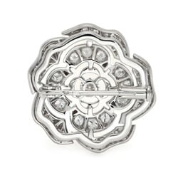 Chanel Camellia K18WG White Gold Brooch