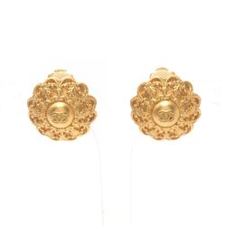 CHANEL Coco Mark Earrings GP (Gold Plated) Women's Gold