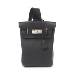 Hermes Kelly Akkad PM Waist Bag Body Togo Women's Black