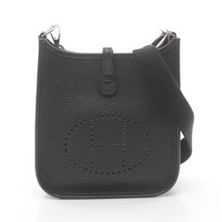 Hermes HERMES Evelyn TPM Amazon Shoulder Bag Taurillon Clemence Women's Black