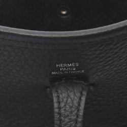 Hermes HERMES Evelyn TPM Amazon Shoulder Bag Taurillon Clemence Women's Black