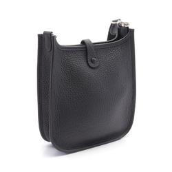 Hermes HERMES Evelyn TPM Shoulder Bag Taurillon Clemence Women's Black