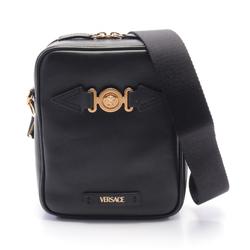 Versace Medusa Shoulder Bag Leather Men's Women's Black 10007211A031901B00V