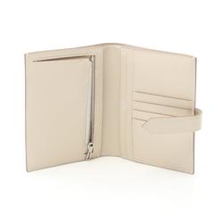 Hermes HERMES Bearn Compact Bi-fold Wallet Epsom Leather Women's Ivory