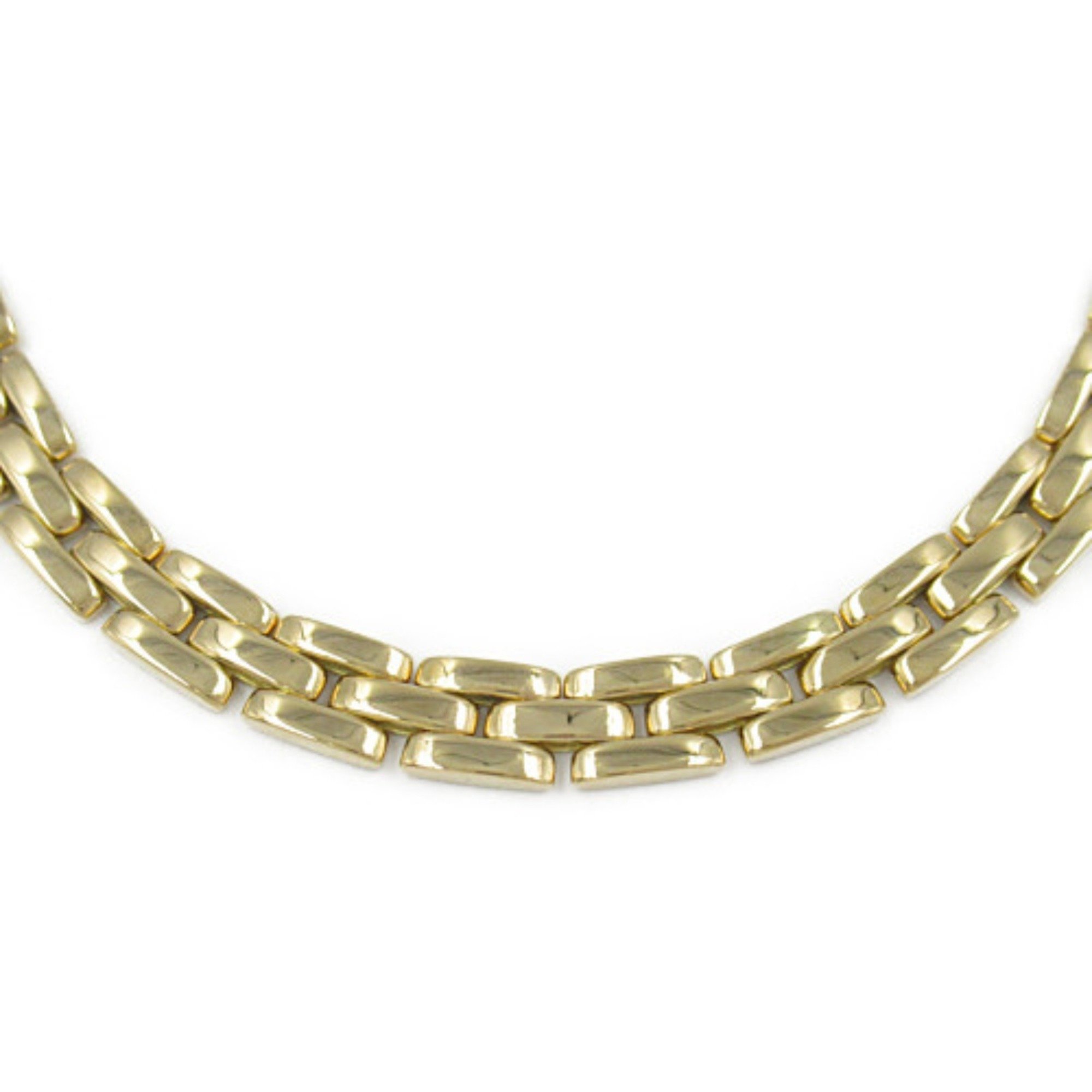 CARTIER Maillon Panthere Necklace K18 (yellow gold) Men's Women's Gold