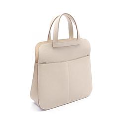 Hermes HERMES Arzan Handbag Bag Taurillon Clemence Women's Ivory