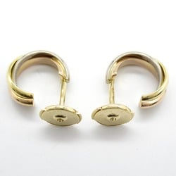 Cartier Trinity Earrings, K18 (yellow gold), K18WG (white (pink ladies, gold, B8017100