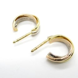 Cartier Trinity Earrings, K18 (yellow gold), K18WG (white (pink ladies, gold, B8017100