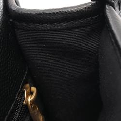 CHANEL Small Matelasse Shoulder Bag Caviar Skin (Grained Calf) Women's Black AS3652