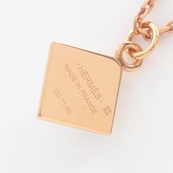 Hermes HERMES Medor Cupidon Necklace GP (Gold Plated) Women's Gold White