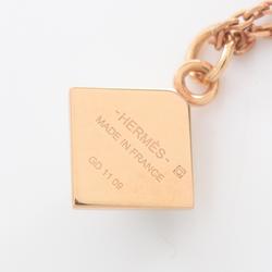 Hermes HERMES Medor Cupidon Necklace GP (Gold Plated) Women's Gold White