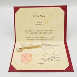 Cartier Amulet Extra Small Mother of Pearl Necklace K18 (Yellow Gold) Diamond Ladies Clear White B3047100