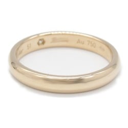 CARTIER C de Cartier Wedding Ring 1P Diamond K18PG (Pink Gold) Ladies Clear