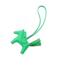 Hermes HERMES Rodeo PM Charm Anjou Miro Ladies Green