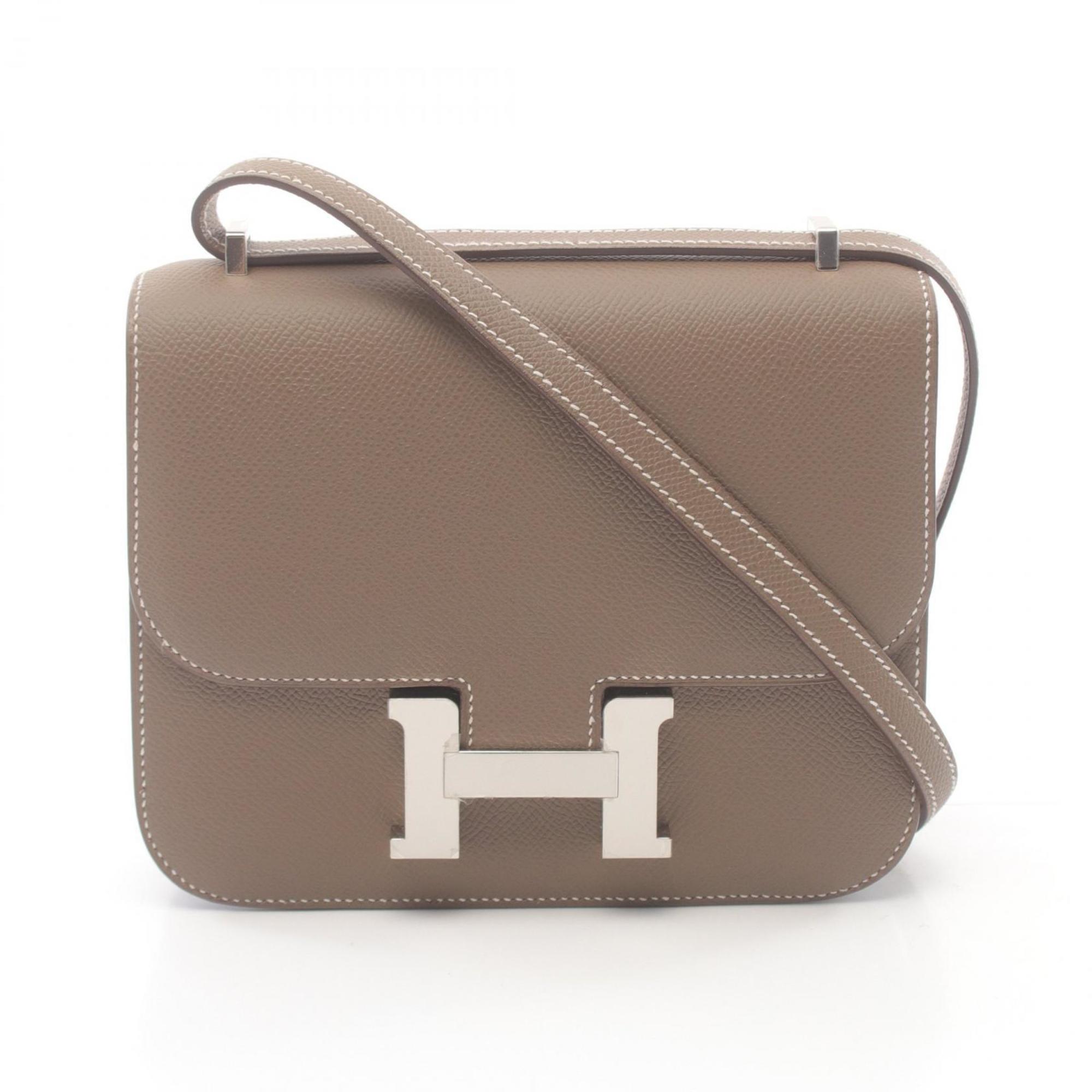 Hermes HERMES Constance 3 Shoulder Bag Epsom Leather Women's Brown 083905CK