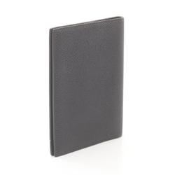 Hermes Agenda PM Notebook Cover, Epsom Leather, Men's, Women's, Black