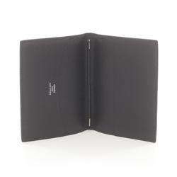 Hermes Agenda PM Notebook Cover, Epsom Leather, Men's, Women's, Black