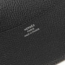 Hermes Agenda PM Notebook Cover, Epsom Leather, Men's, Women's, Black