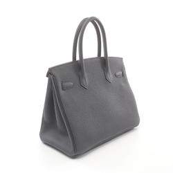 Hermes HERMES Birkin 30 Handbag Bag Togo Women's Grey