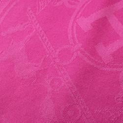 Hermes New Libris Scarf/Scarf Stole Silk Cashmere Women's Pink